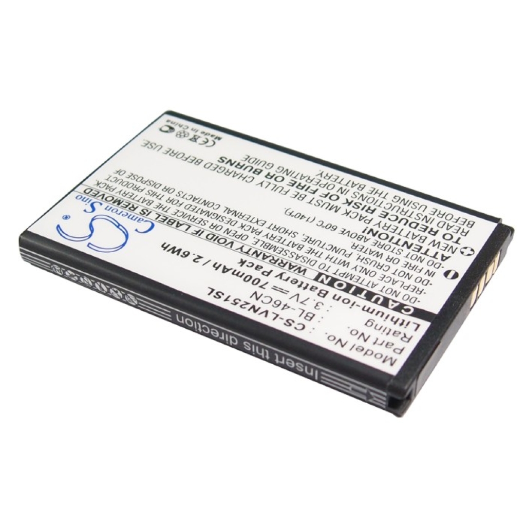 Sostituzione della batteria compatibile per LG BL-46CN,EAC61638202