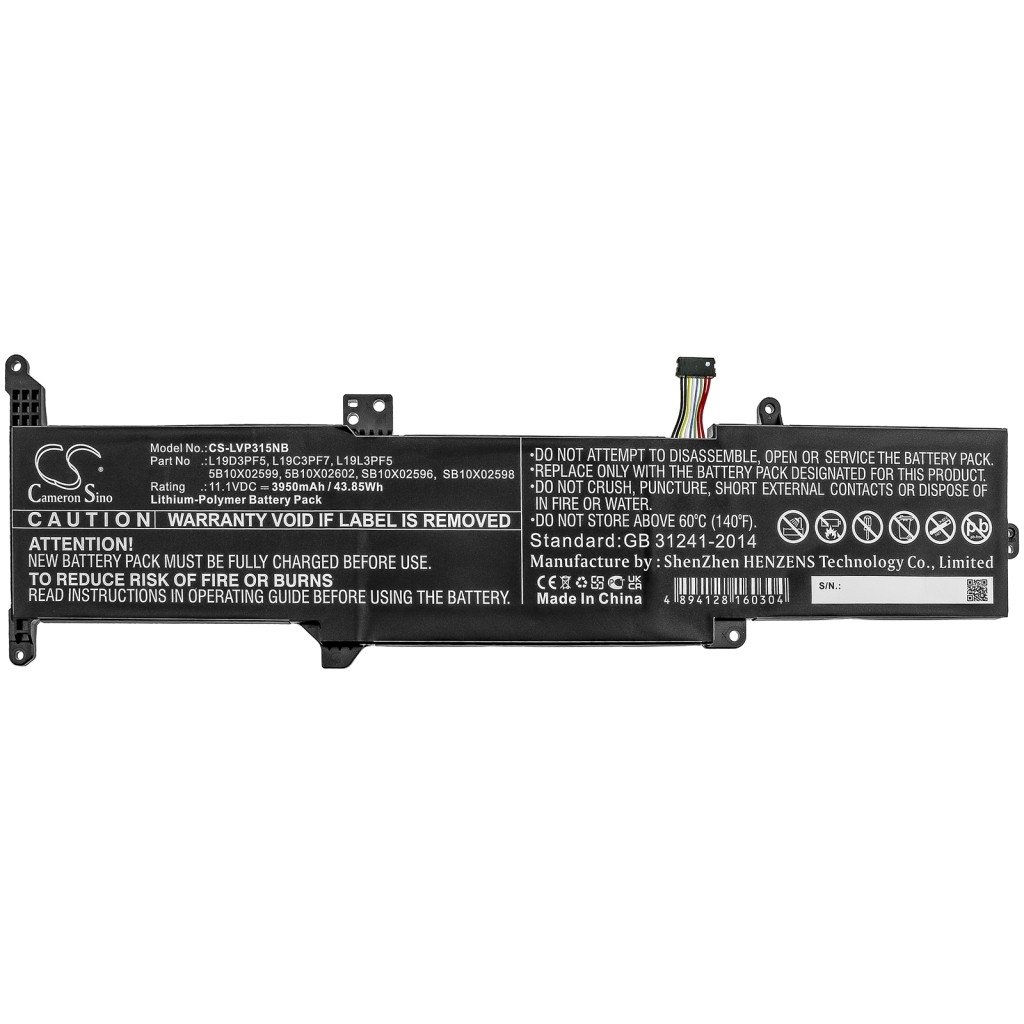 Battery Replaces 5B10X02599