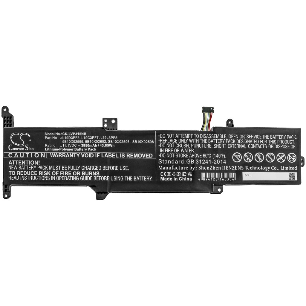 Batterie Sostituisce L19D3PF5