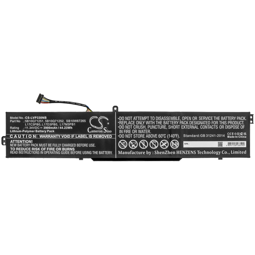 Batterie Sostituisce L17M3PB1