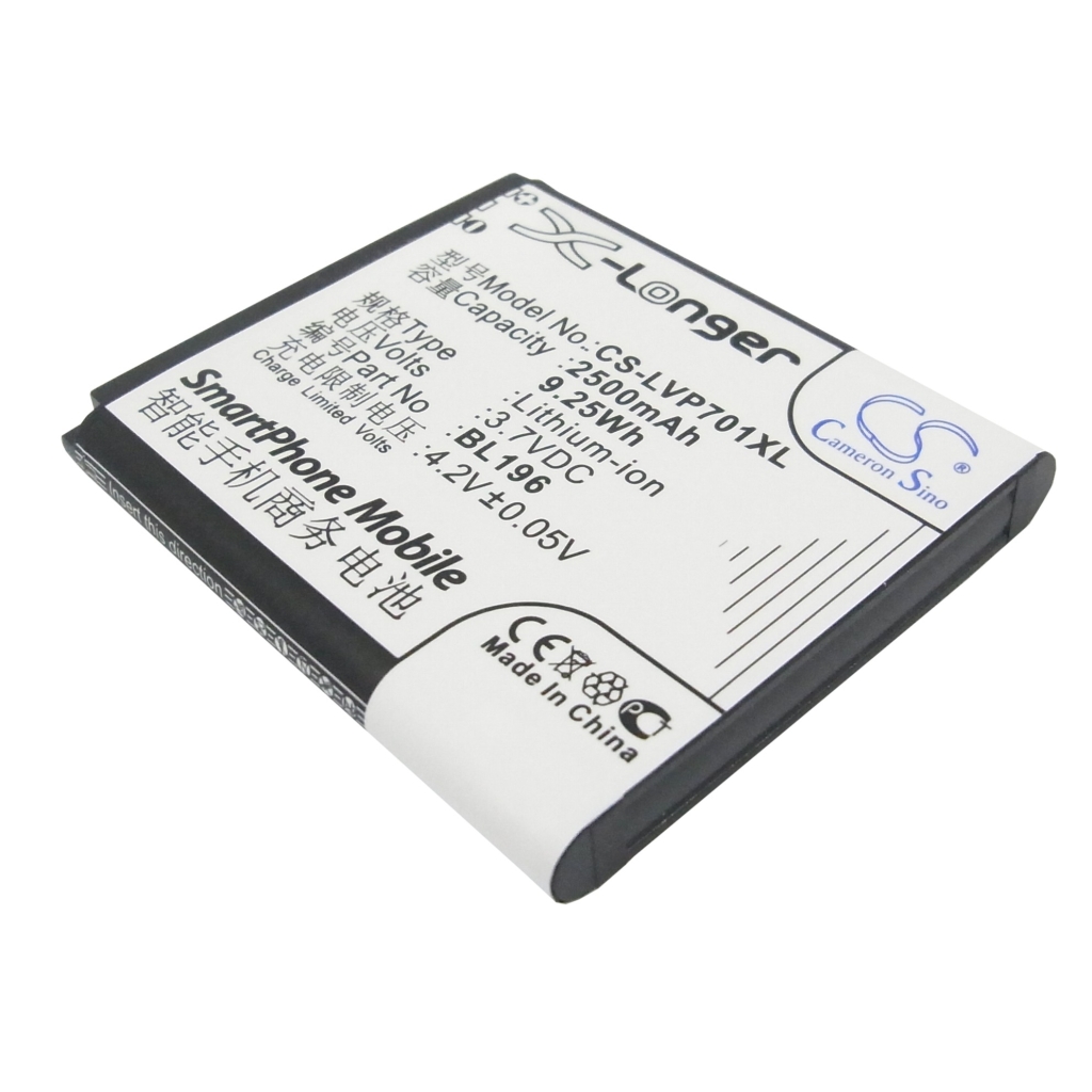 Sostituzione della batteria compatibile per LENOVO BL196