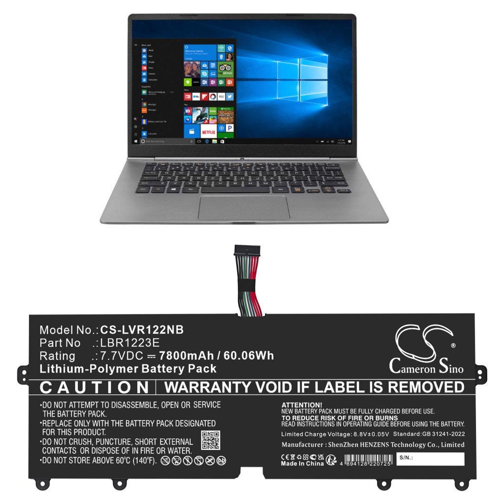 Batteria notebook LG CS-LVR122NB