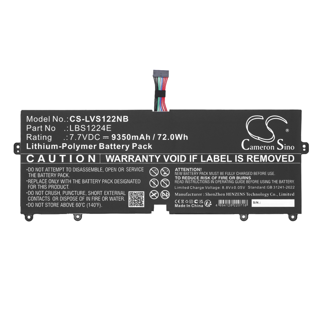 Batteria Sostituisce LBS1224E