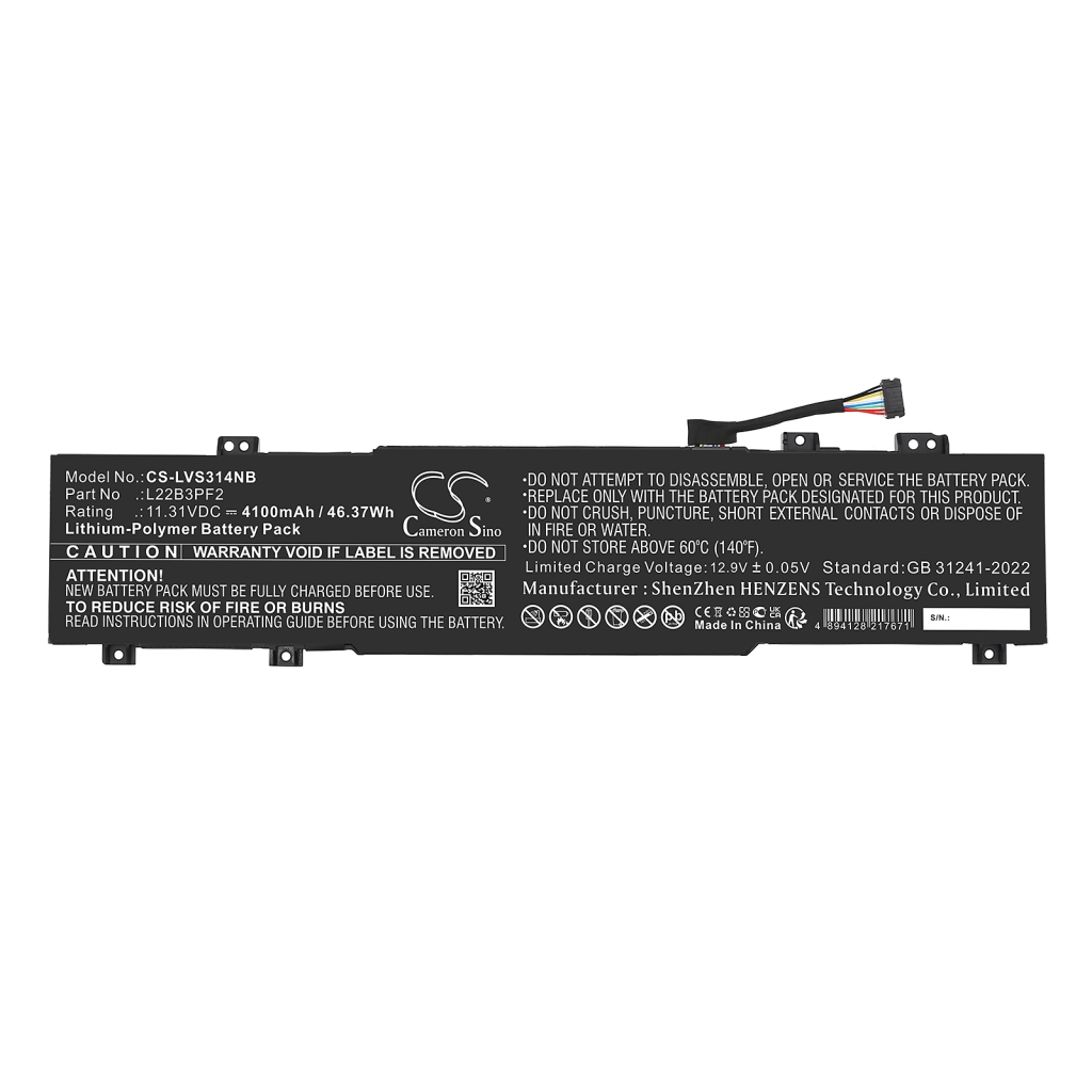 Batteria notebook Lenovo CS-LVS314NB