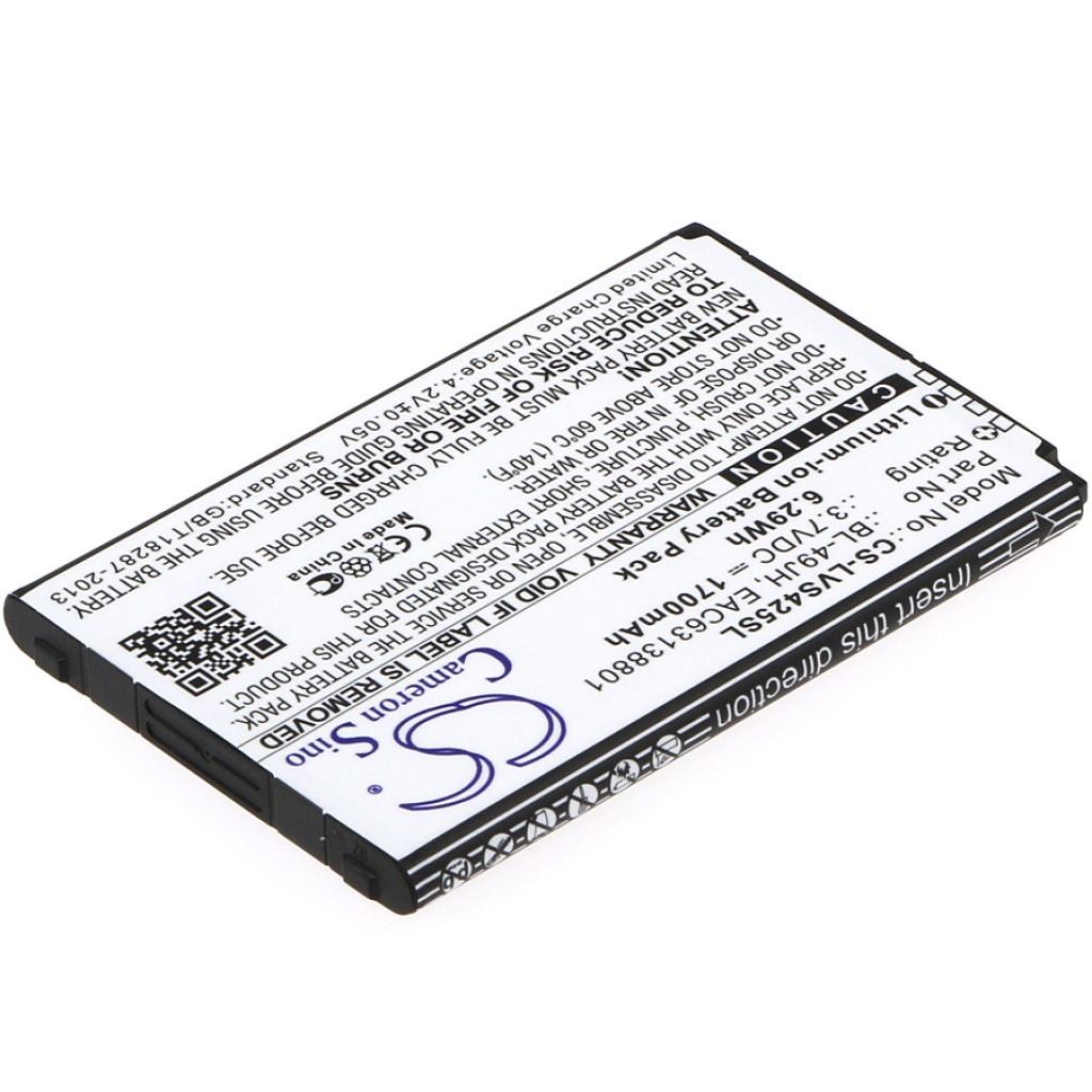 Sostituzione della batteria compatibile per LG BL-49JH,EAC63138801