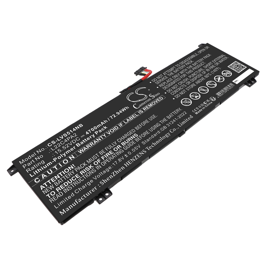 Batterie Batteria notebook CS-LVS514NB