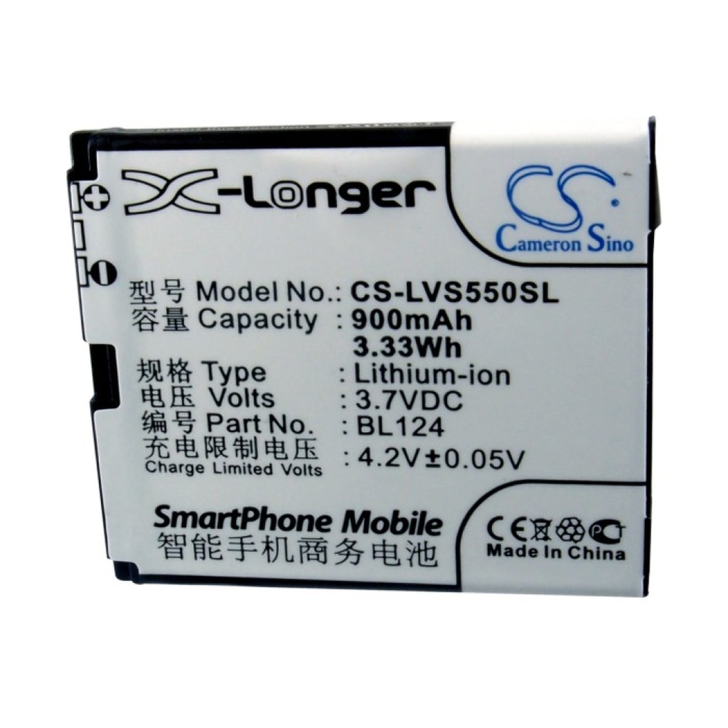 Batteria compatibile con Lenovo CS-LVS550SL