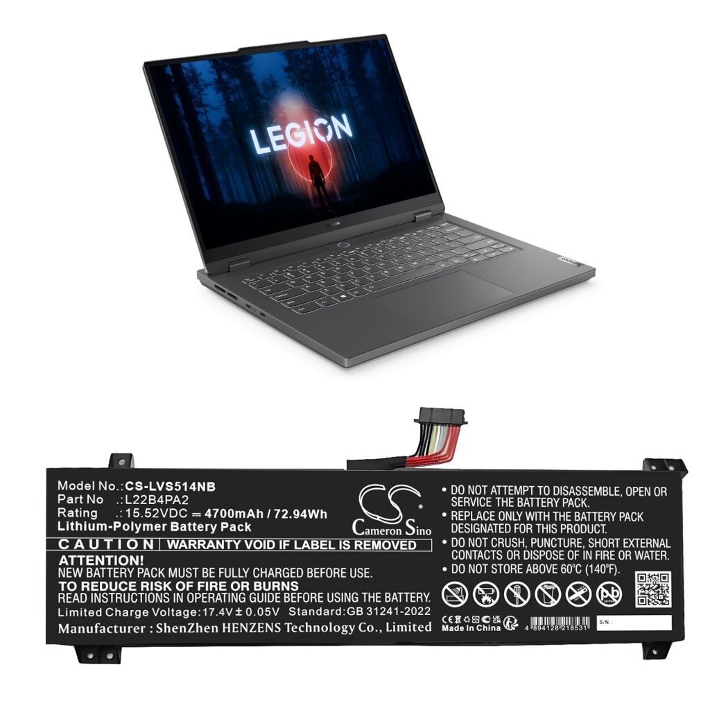 Batterie Sostituisce L22M4PA2