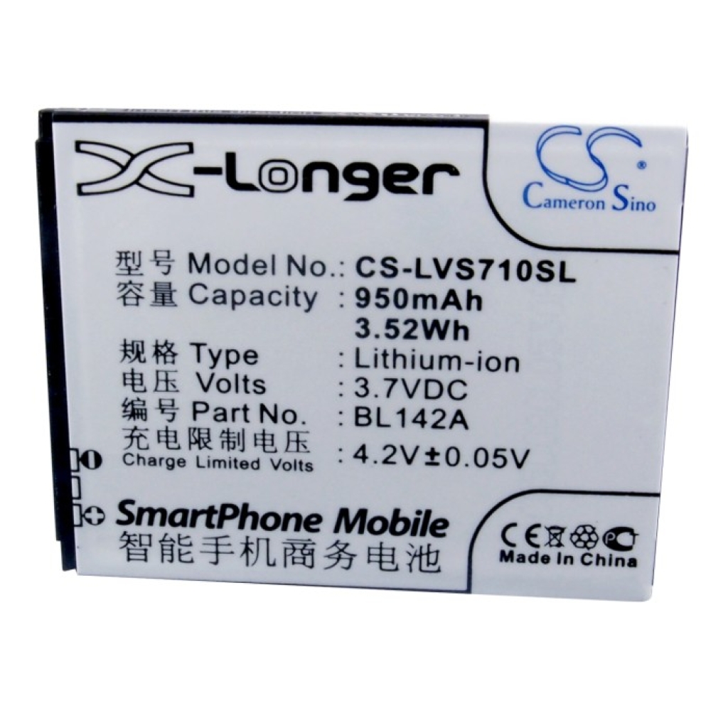 Batteria del telefono cellulare Lenovo I325