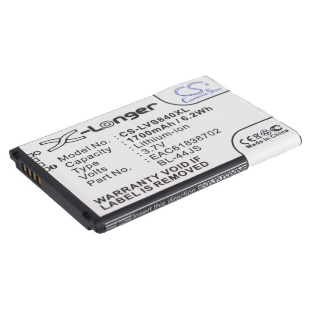 Batterie Batteria del telefono cellulare CS-LVS840XL
