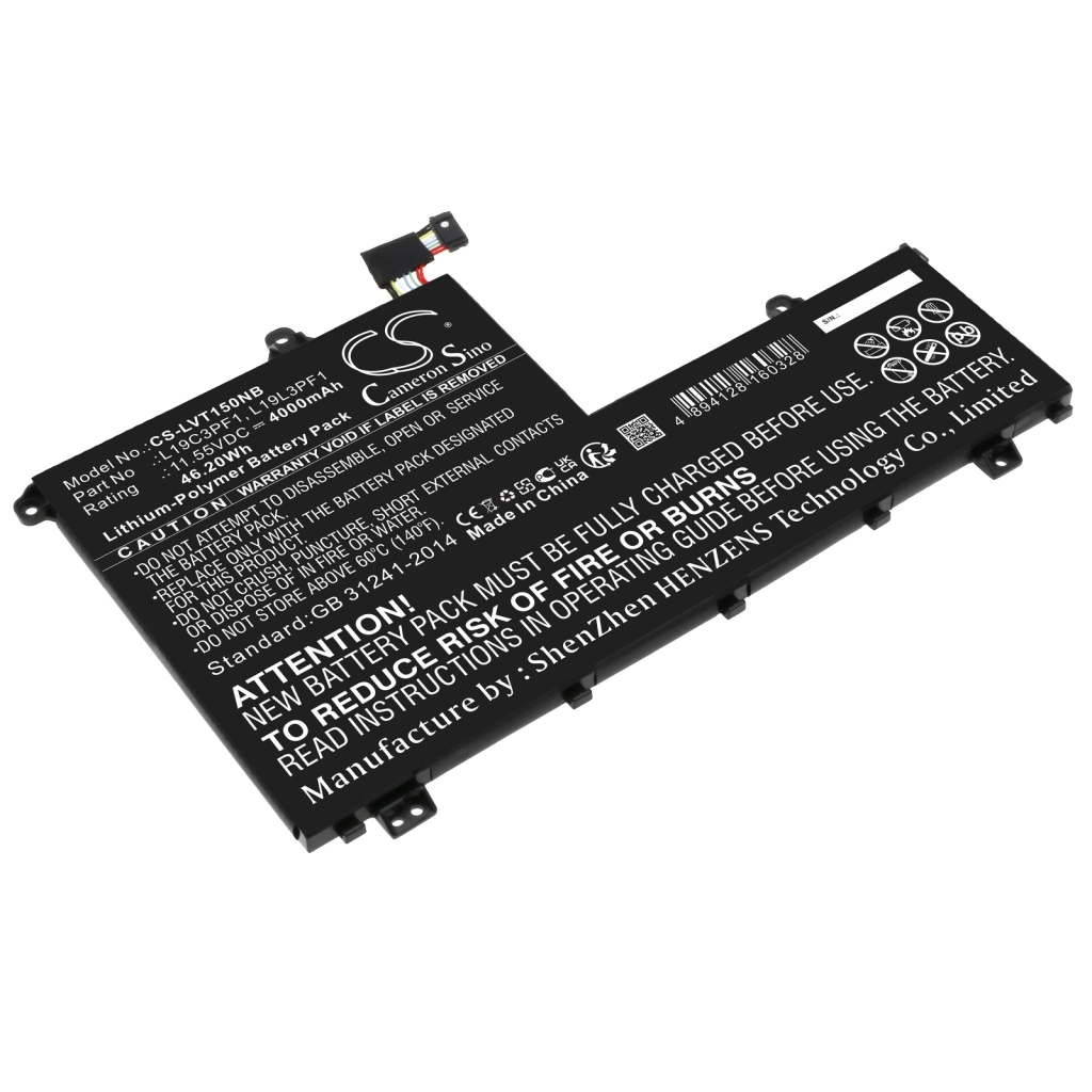 Sostituzione della batteria compatibile per LENOVO L19C3PF1,L19L3PF1,SB10V25242