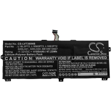 Compatible battery replacement for LENOVO 02DL021,02DL022,5B10W13927,5B10W13928,L18L3P72...