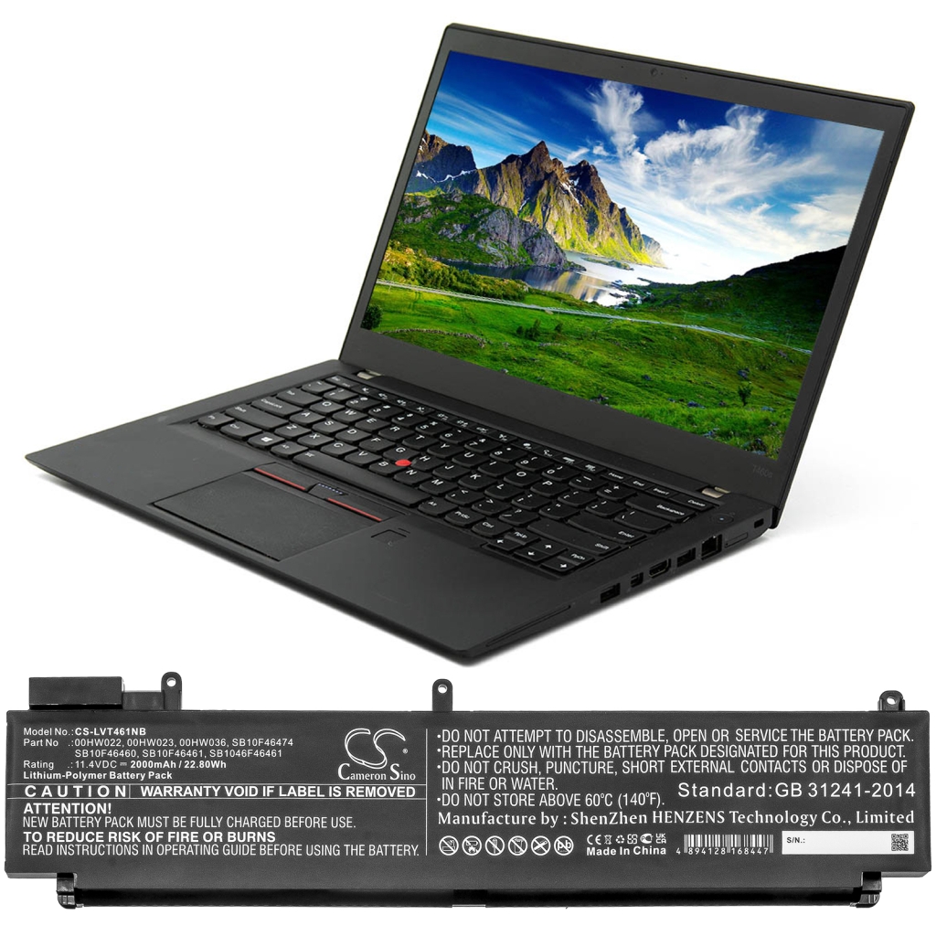 Notebook battery Lenovo T460s-2PCD
