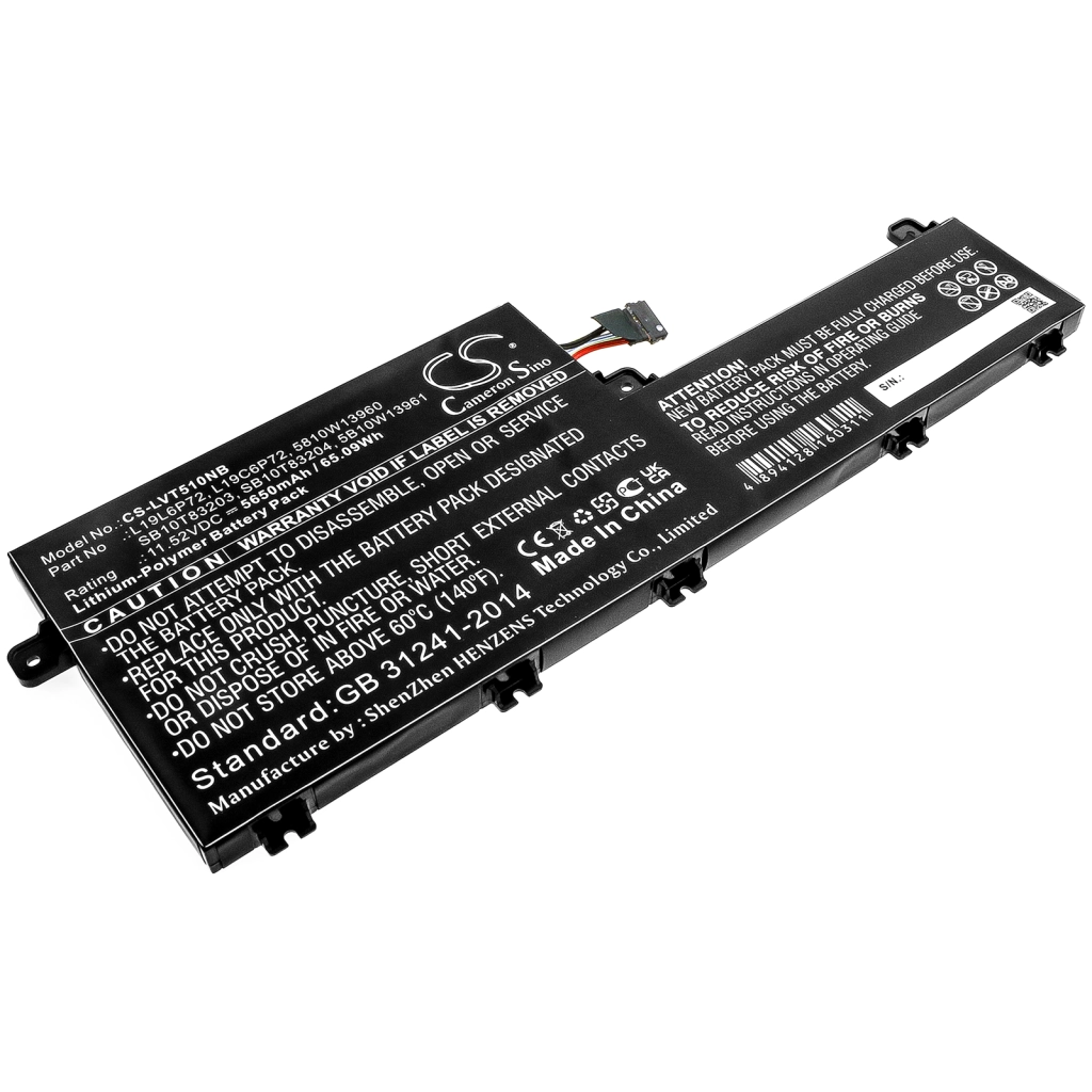 Batterie Batteria notebook CS-LVT510NB