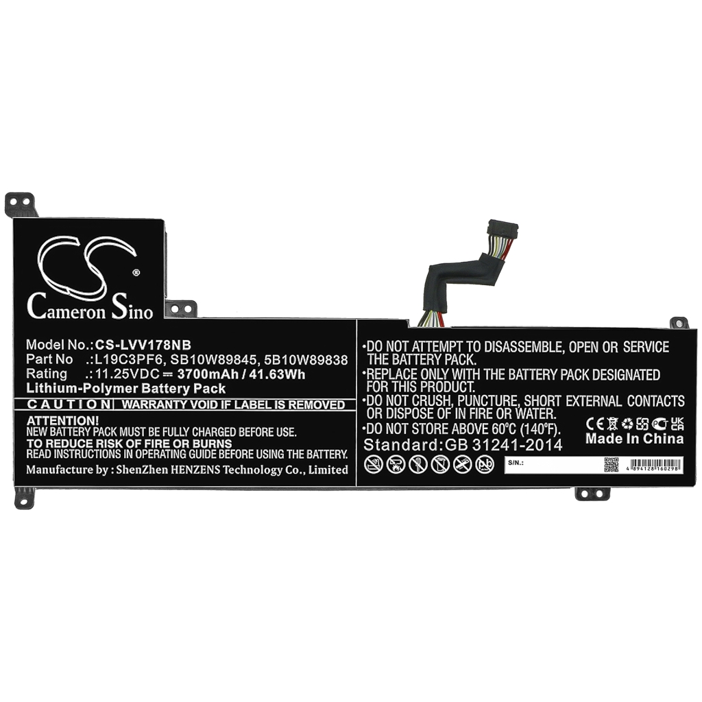 Batterie Sostituisce 5B10W89838