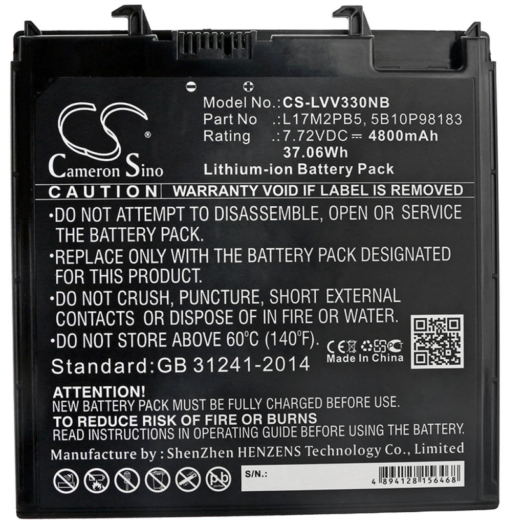 Batterie Sostituisce L17L2PB5
