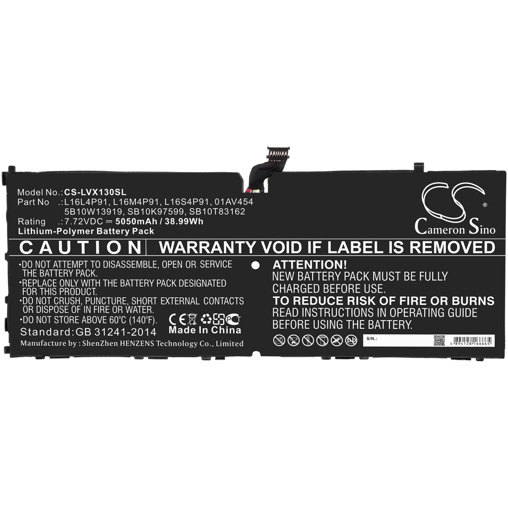 Batterie Sostituisce L16M4P91