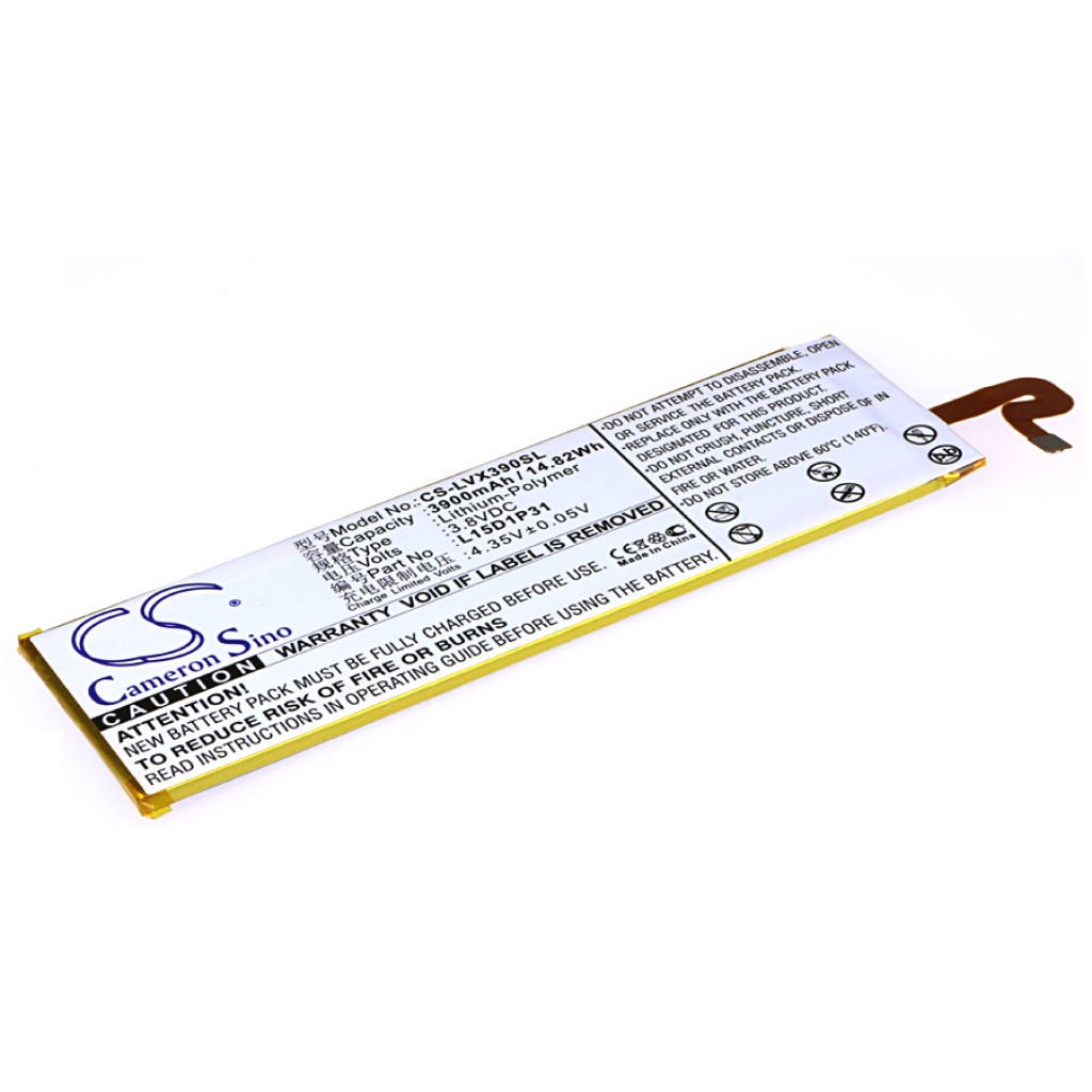 Batteria compressa Lenovo YT3-X90F (CS-LVX390SL)