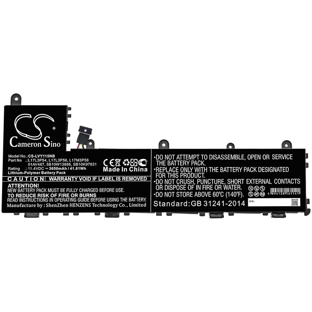 Batterie Sostituisce 01AV487