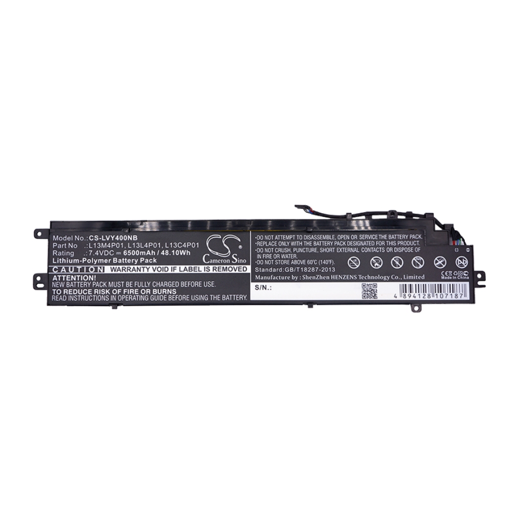 Sostituzione della batteria compatibile per LENOVO L13C4P01,L13L4P01,L13M4P01