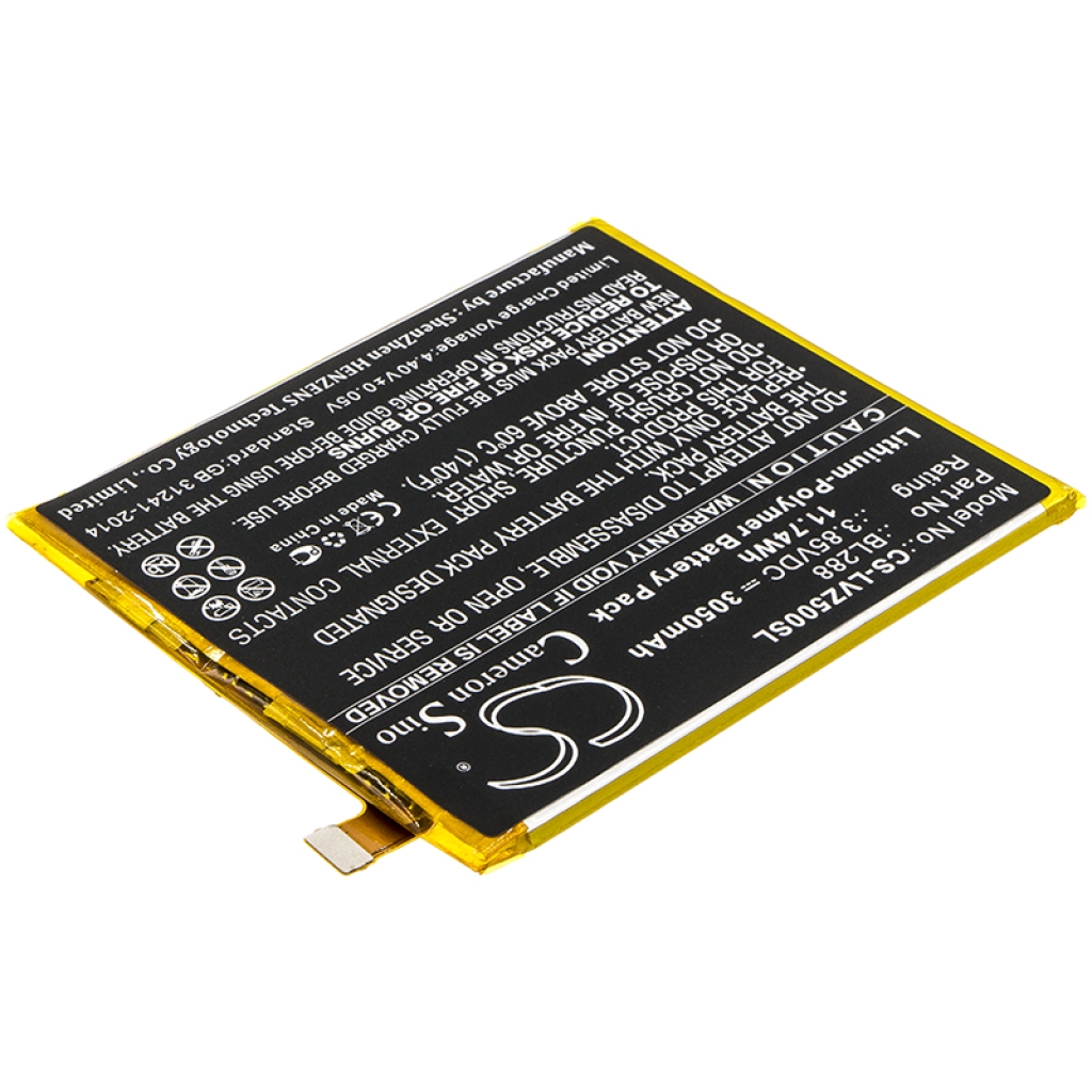 Batteria del telefono cellulare Lenovo L78011 (CS-LVZ500SL)