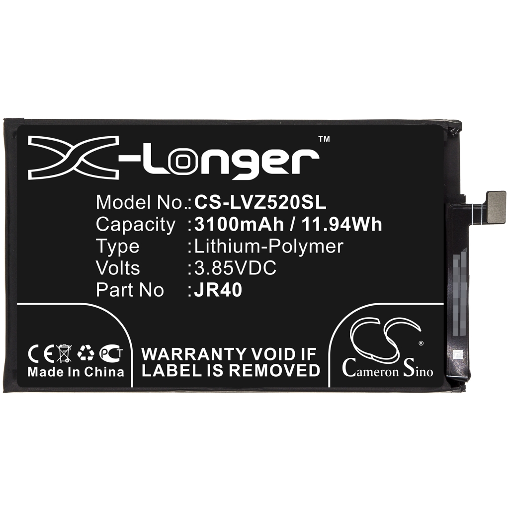 Batteria del telefono cellulare Lenovo L78031 (CS-LVZ520SL)