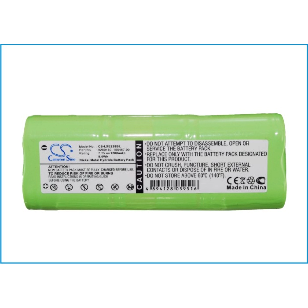 Codice a barre, batteria dello scanner Falcon CS-LXE228BL