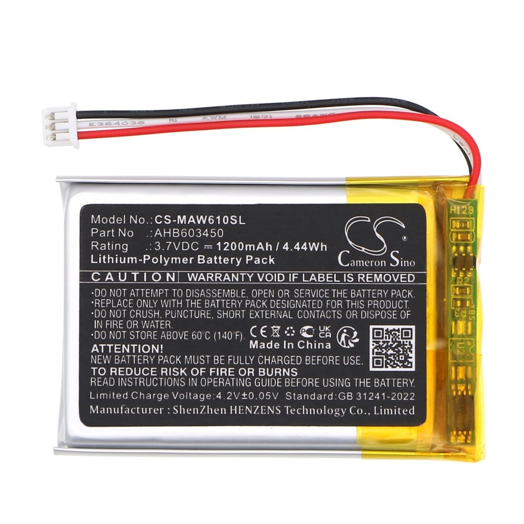 Batterie Batteria della tastiera CS-MAW610SL