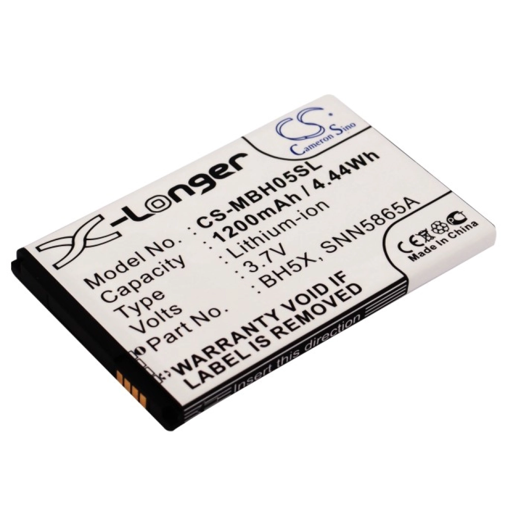 Batterie Batteria del telefono cellulare CS-MBH05SL