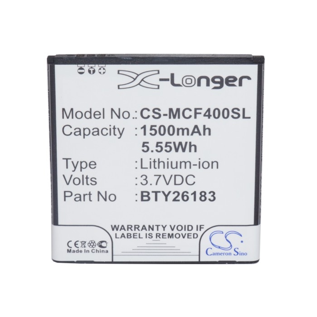 Sostituzione della batteria compatibile per Mobistel BTY26183,BTY26183MOBISTEL/STD