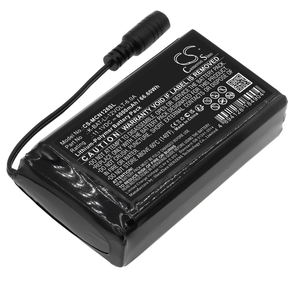 Batterie Clothes battery CS-MCN126SL