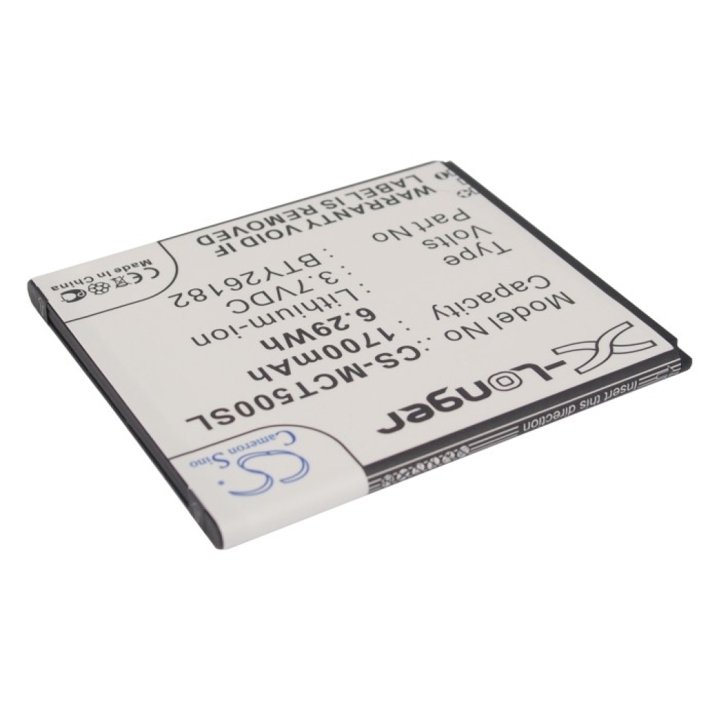 Sostituzione della batteria compatibile per Myphone BTY26182,BTY26182MOBISTEL/STD
