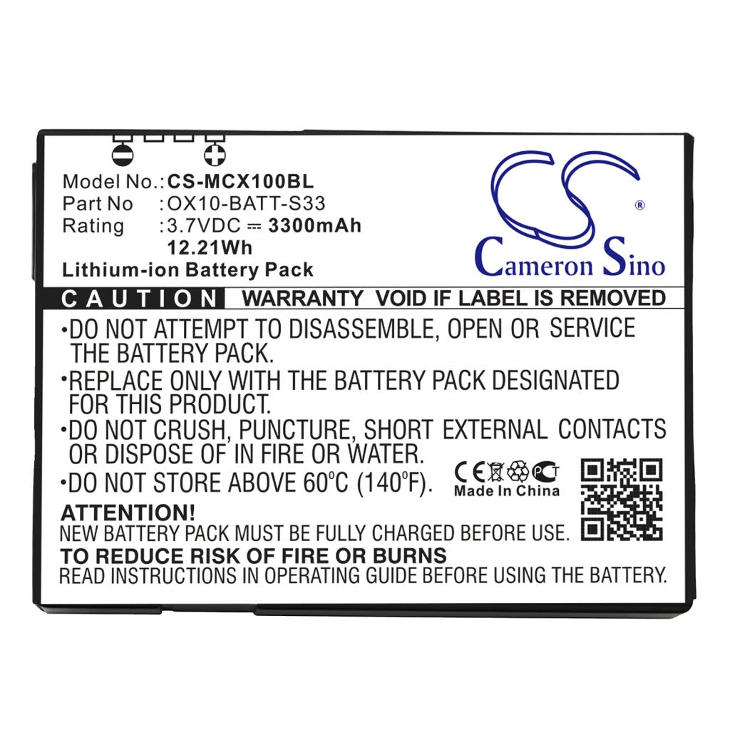 Sostituzione della batteria compatibile per M3 Mobile OX10-BATT-S33