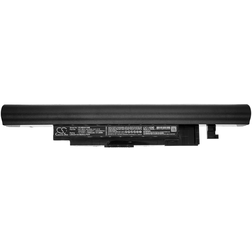 Batterie Batteria notebook CS-MD4211NB