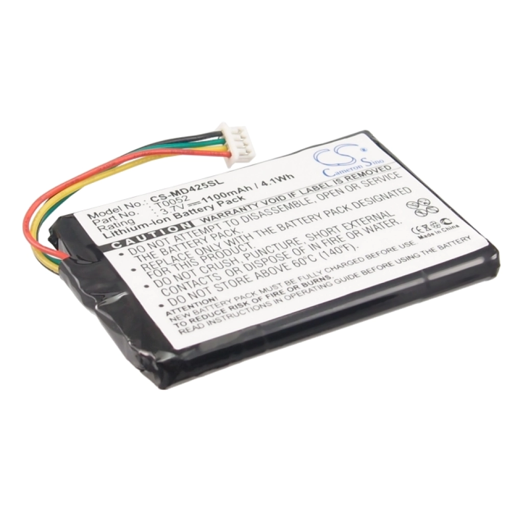 Batteria GPS, navigatore Medion P4425 (CS-MD425SL)