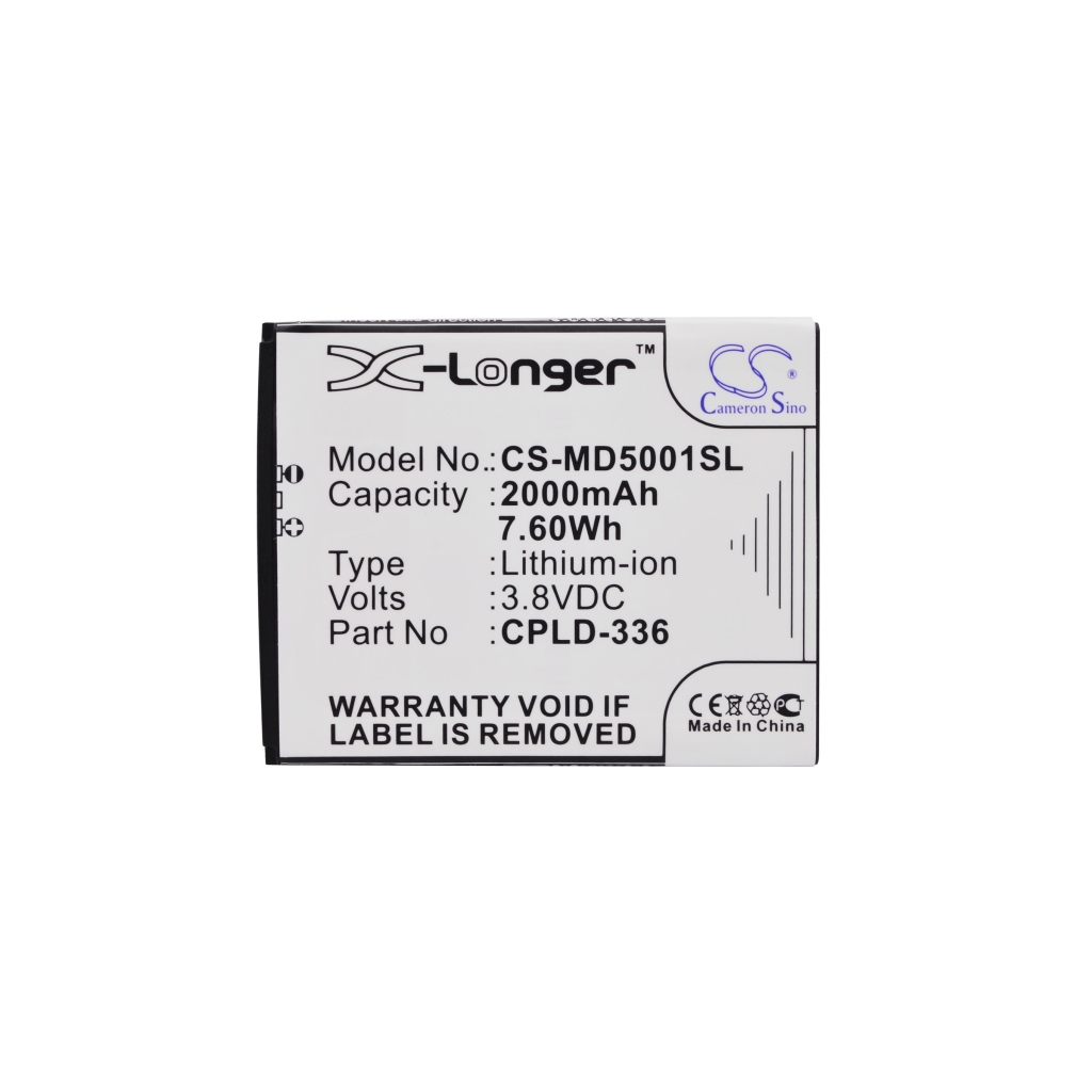 Sostituzione della batteria compatibile per Medion CPLD-336