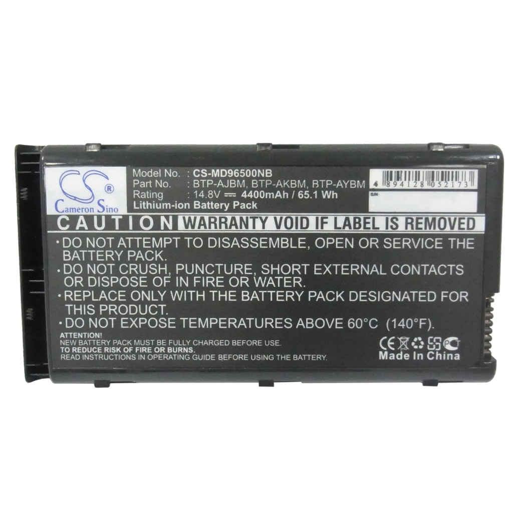 Batteria compatibile con Medion CS-MD96500NB