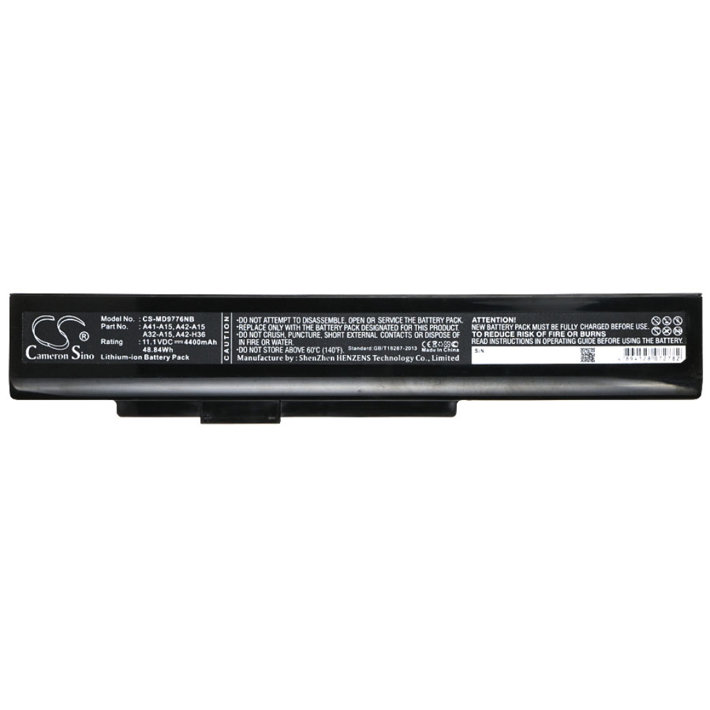 Batterie Sostituisce A41-A15