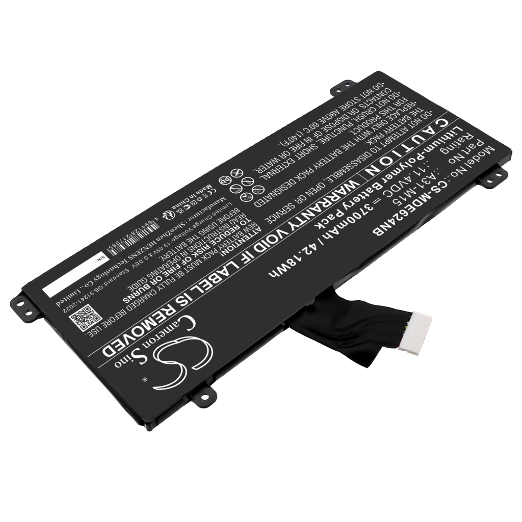 Batteria notebook Medion CS-MDE624NB