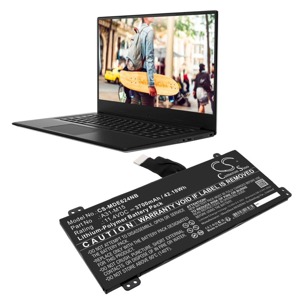 Batteria notebook Medion CS-MDE624NB