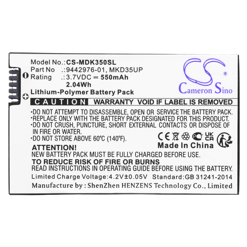 Batterie Sostituisce 6814351-01