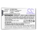 Batterie Sostituisce 6814351-01