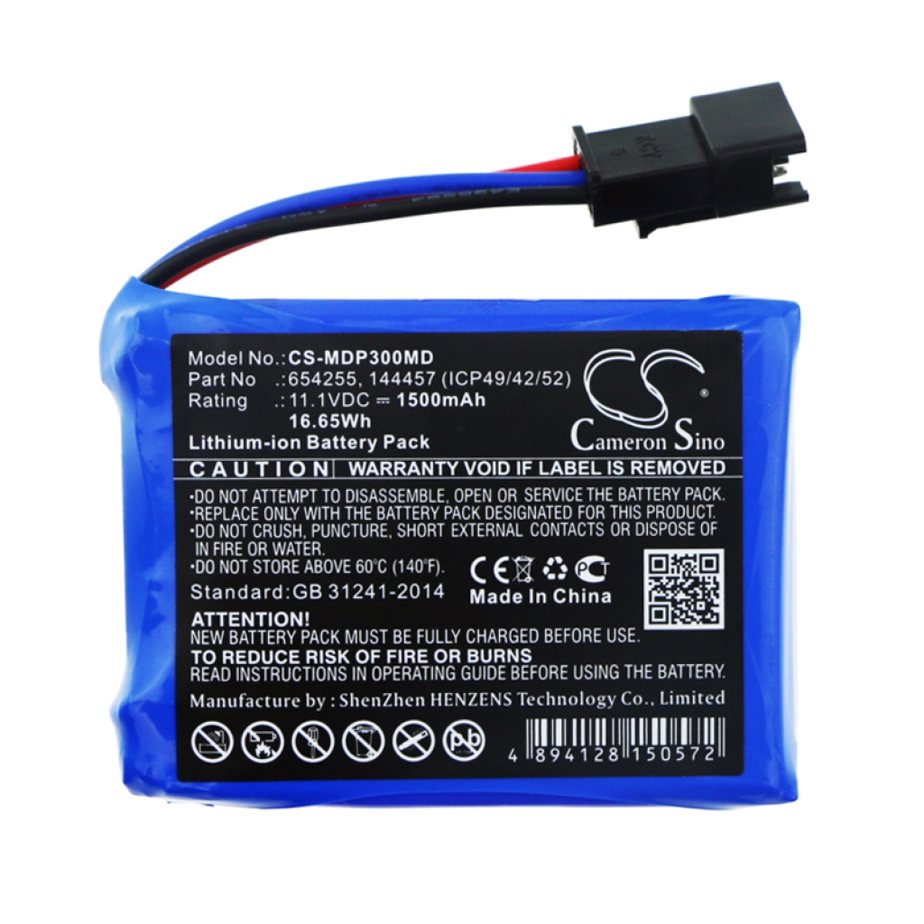 Batterie Sostituisce SYS-6010A