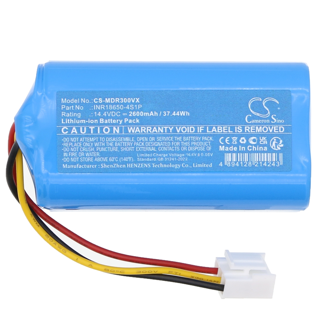 Batterie Sostituisce INR18650-B4-2600