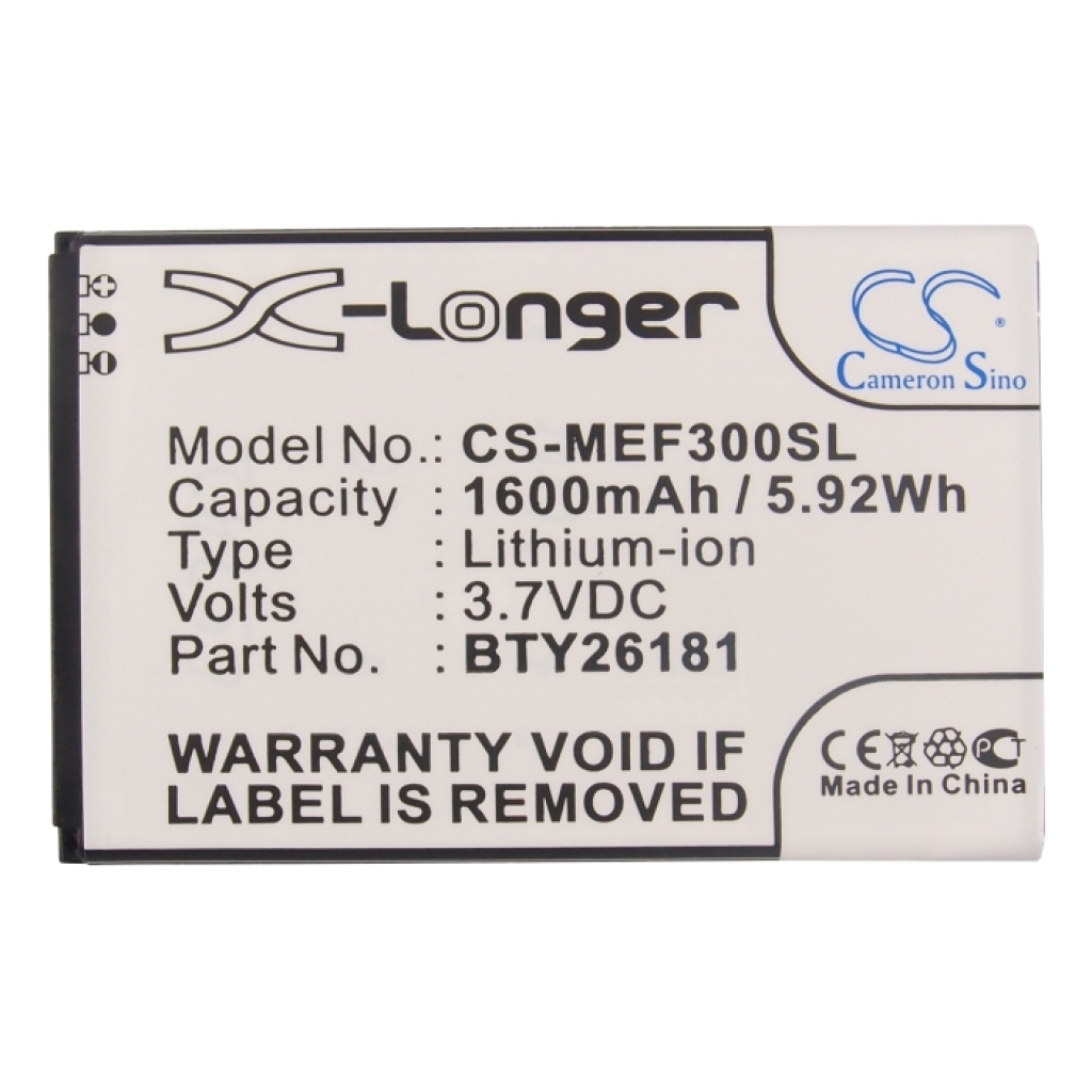 Sostituzione della batteria compatibile per Mobistel BTY26181,BTY26181MOBISTEL/STD