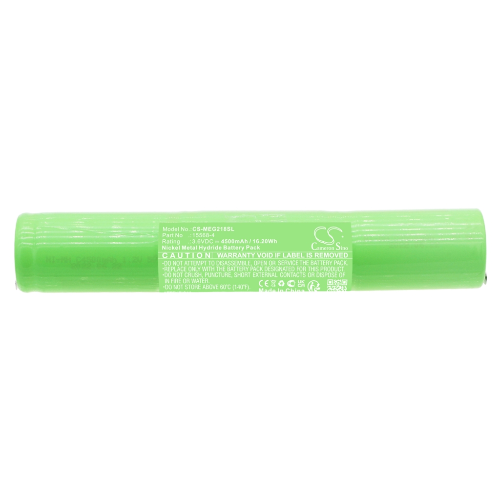 Sostituzione della batteria compatibile per Megger 15568-4