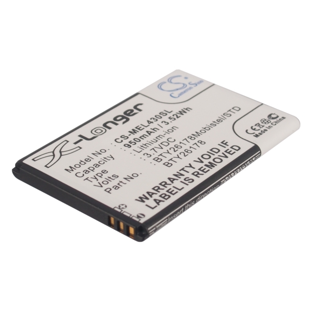 Sostituzione della batteria compatibile per Mobistel BTY26178,BTY26178MOBISTEL/STD
