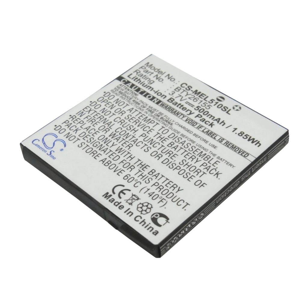 Batterie Batteria del telefono cellulare CS-MEL510SL