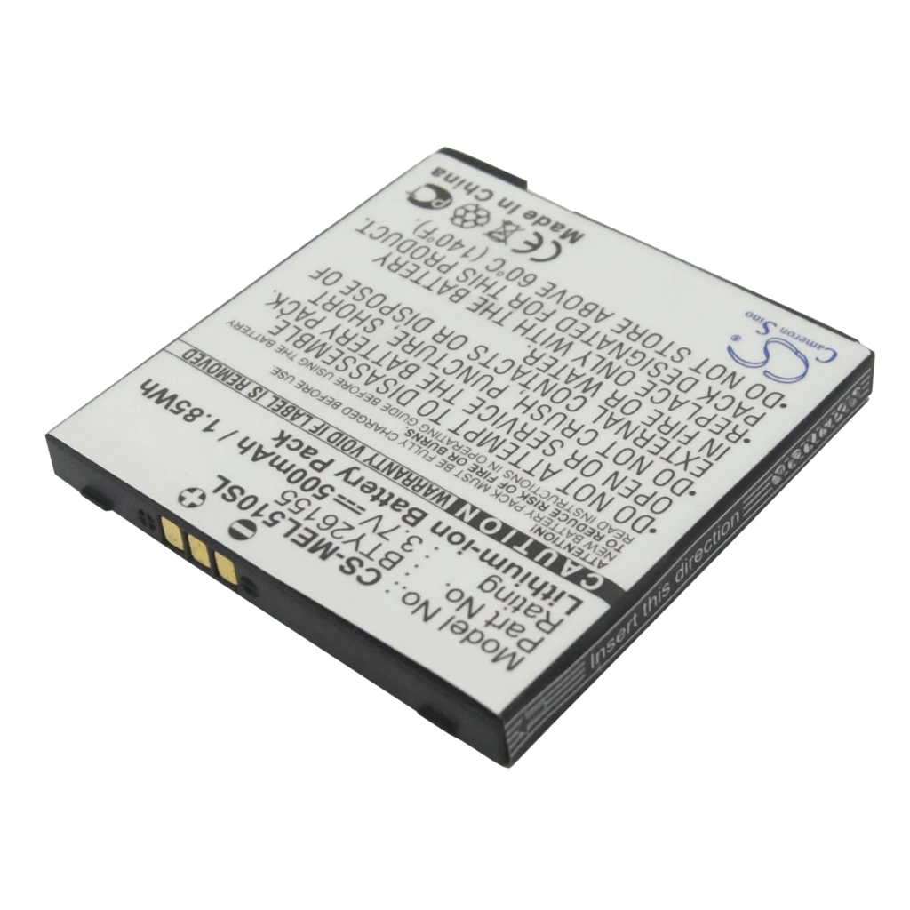 Batterie Batteria del telefono cellulare CS-MEL510SL