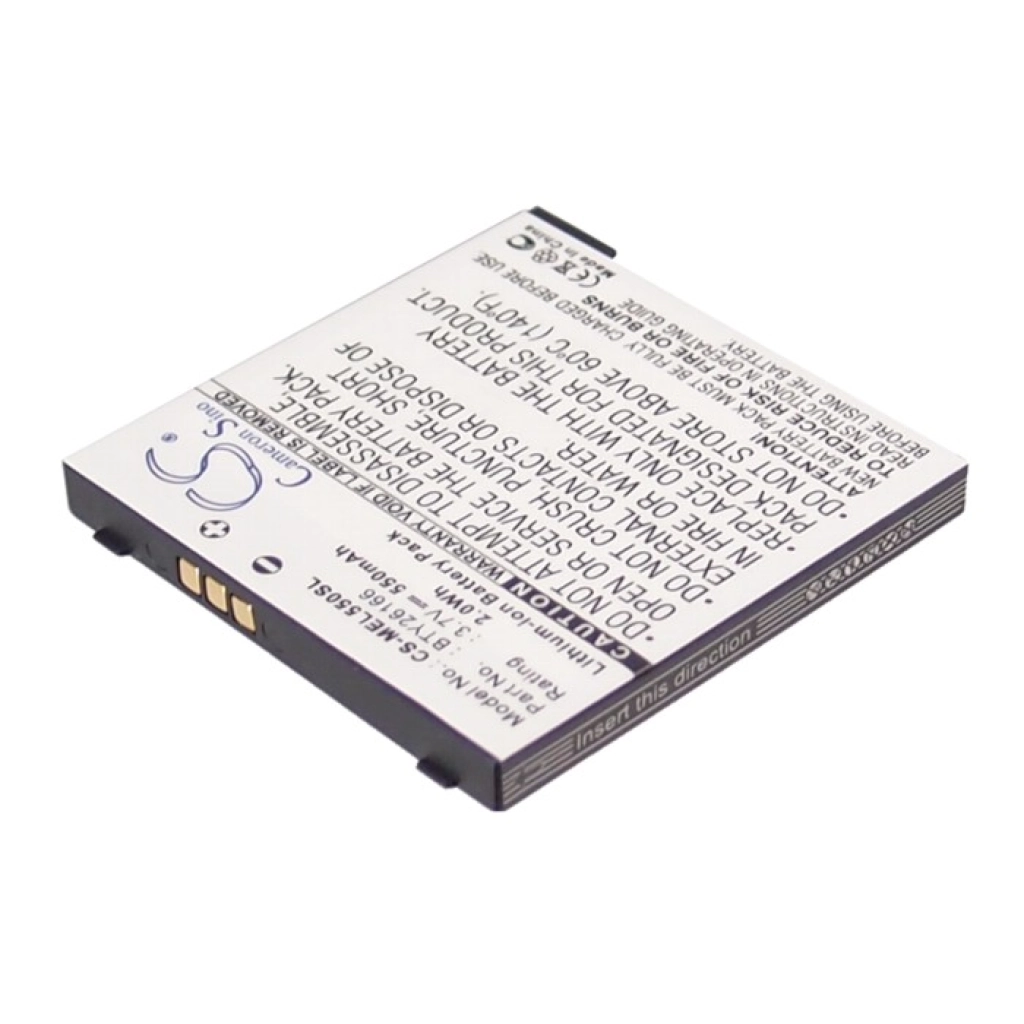 Batterie Batteria del telefono cellulare CS-MEL550SL